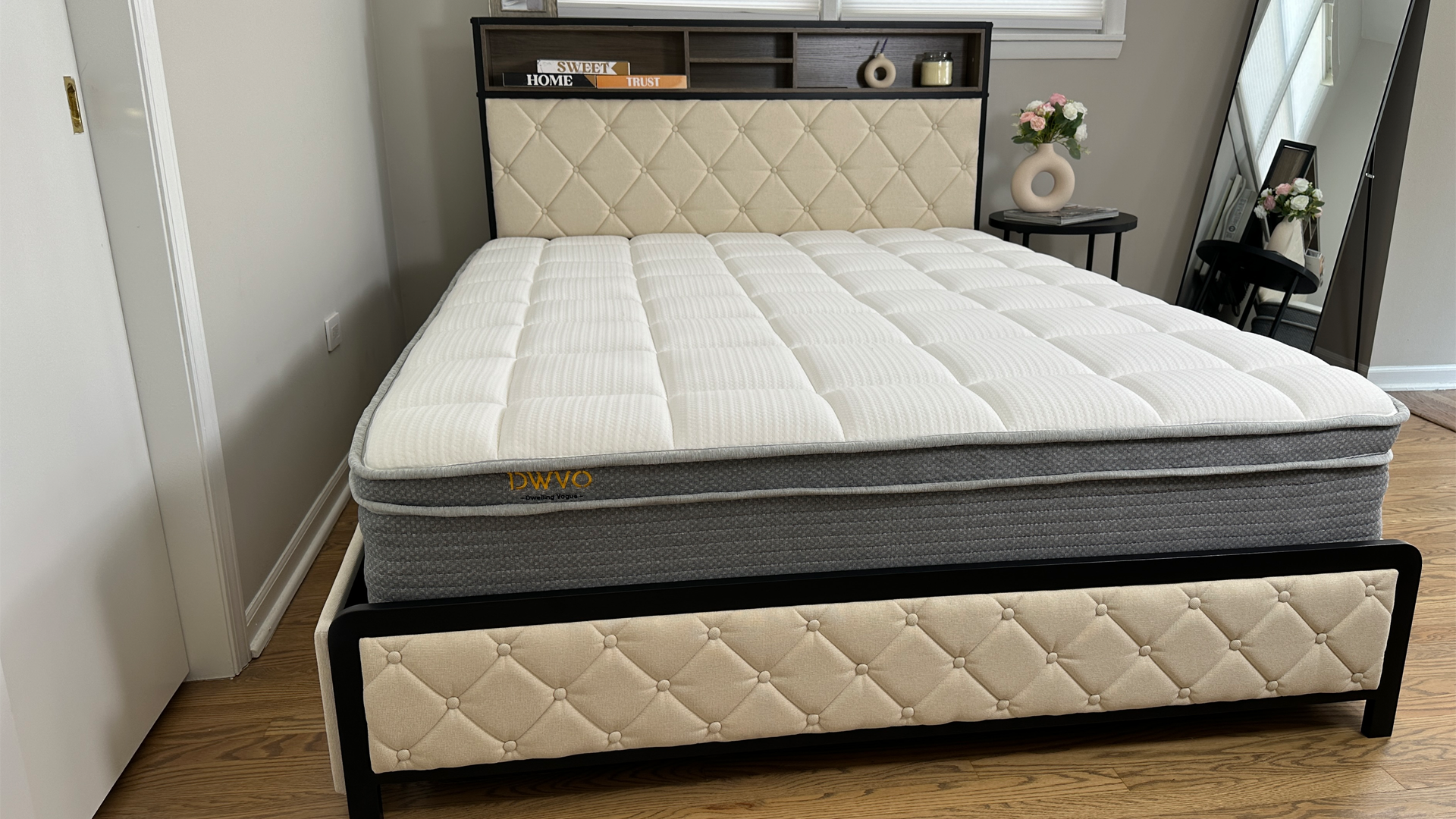 YOHSAM Amazon.com: YITAHOME Full Size Bed Frame with RGB LED Lights